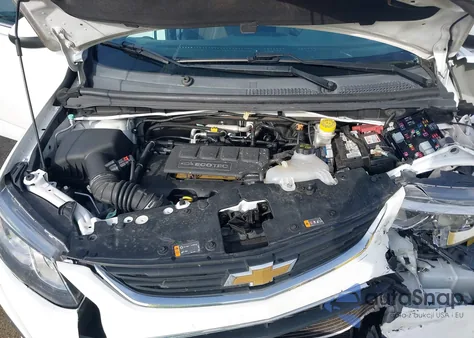 2017 Chevrolet Sonic Lt Auto из США, поврежденный, VIN 1G1JD5SB5H4137193